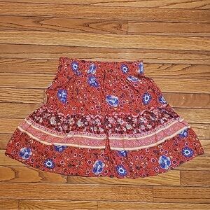 NWOT M Floral Skirt Purchased at a market in Hungary